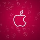 Apple Logo Red